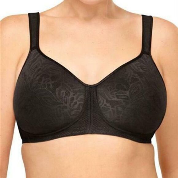 Wacoal Black Awareness Underwire Bra size 34B in Black - Picture 1 of 11